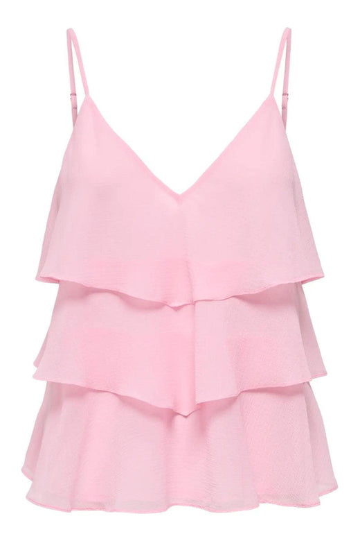 Only - Onllinn Life Flounce Singlet - 5007907 Romance Rose Toppe 