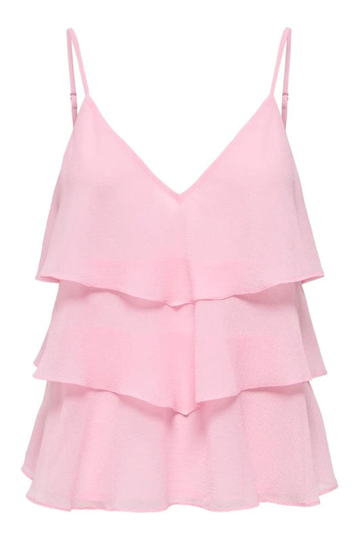 Only - Onllinn Life Flounce Singlet - 5007907 Romance Rose Toppe 