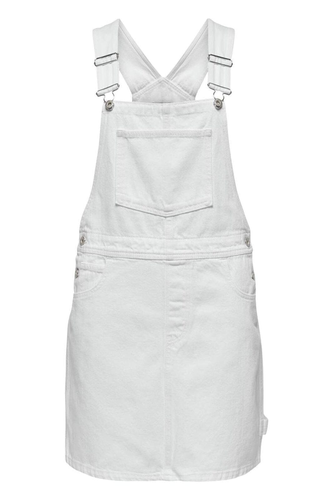 Only - Onllinn Spencer Dress Pim Oy - 4807069 White Denim Kjoler 
