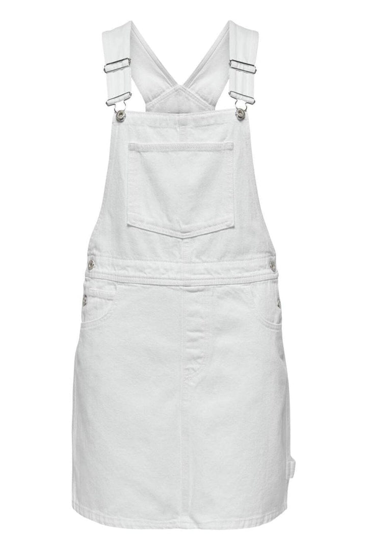Only - Onllinn Spencer Dress Pim Oy - 4807069 White Denim Kjoler 