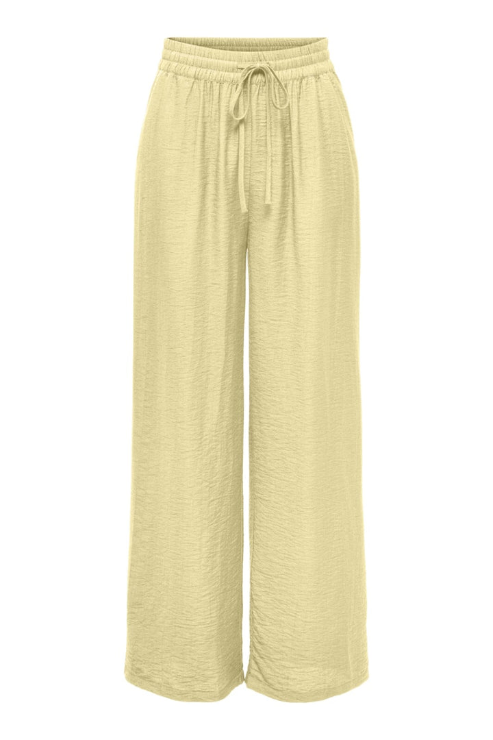 Only - Onllino Pull-Up Tie Pant Ox - 4938572 Sunlight
