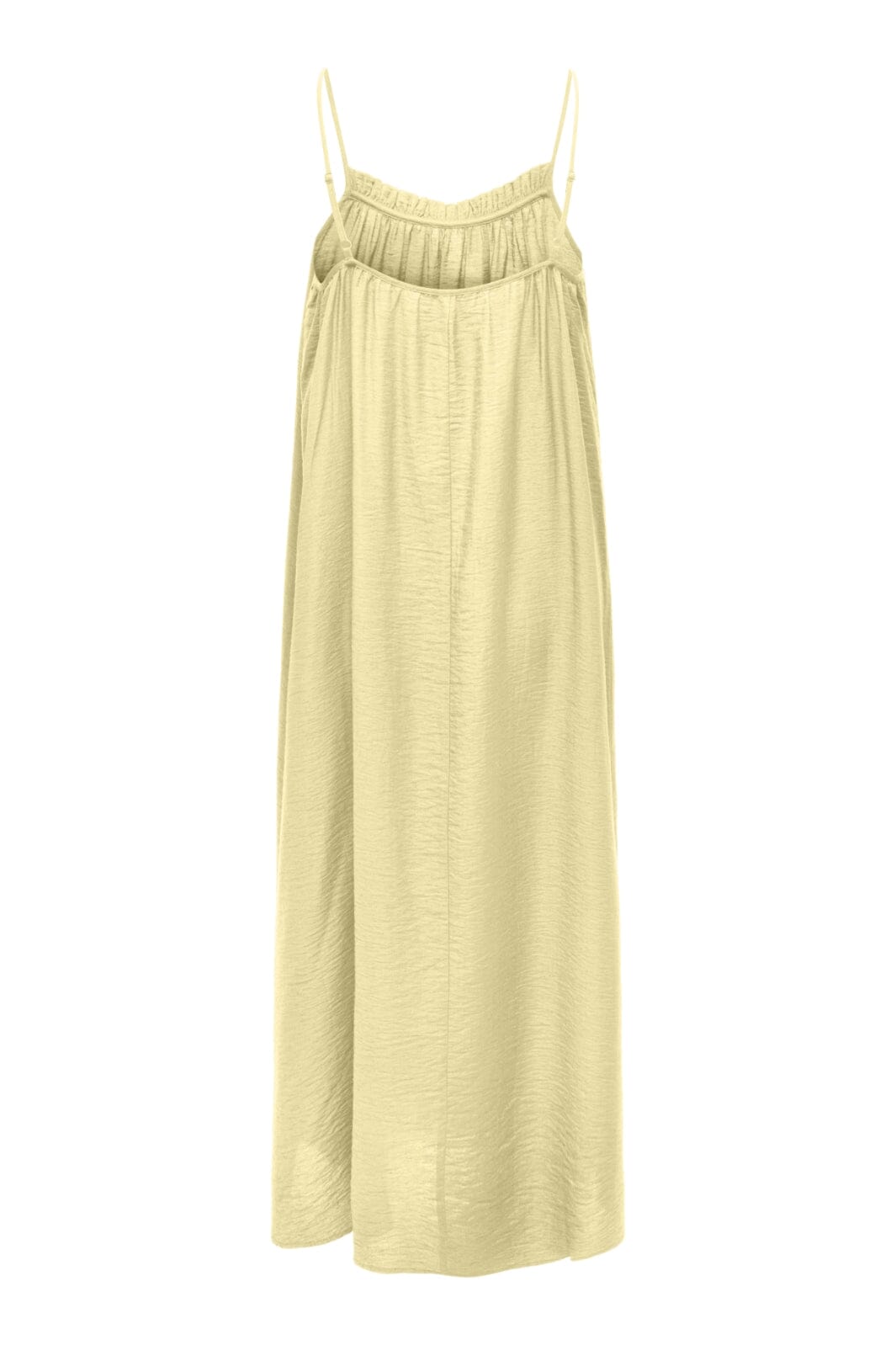 Only - Onllino S/L Long Ruffle Dress Ox - 4938578 Sunlight