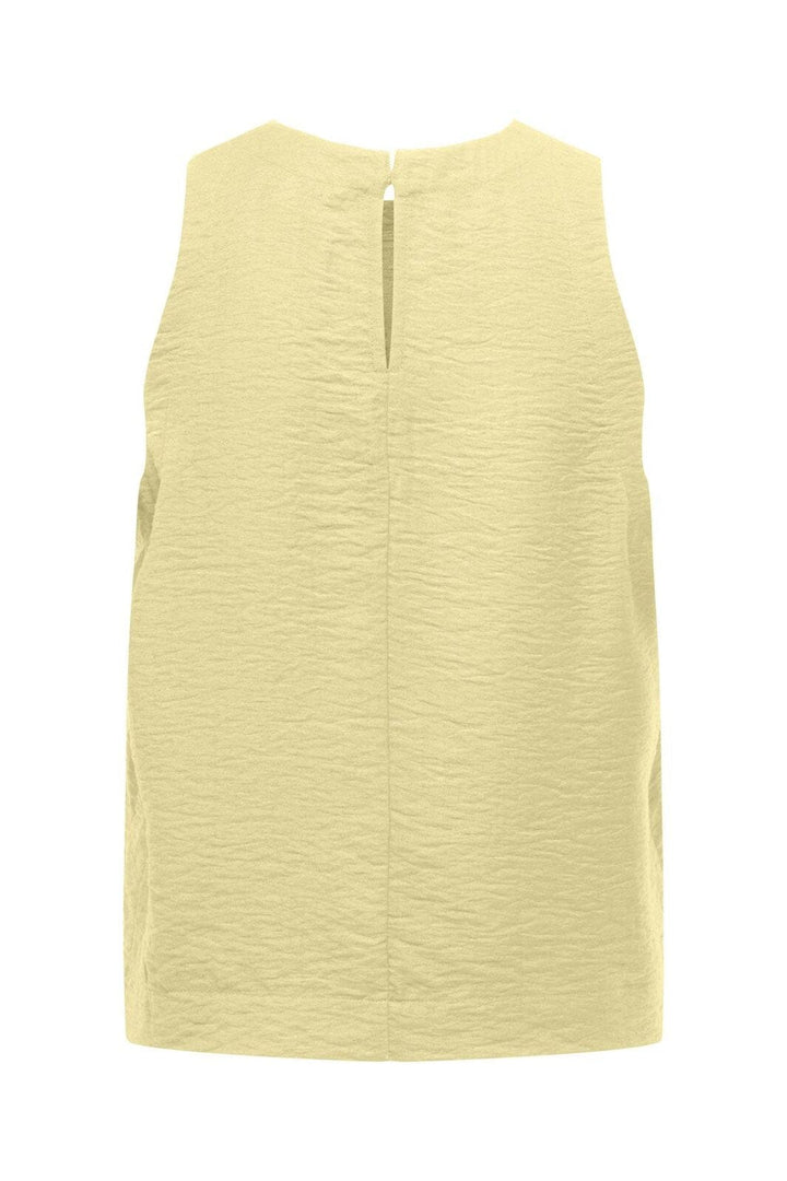 Only - Onllino S/L O-Neck Top Ox - 4938581 Sunlight