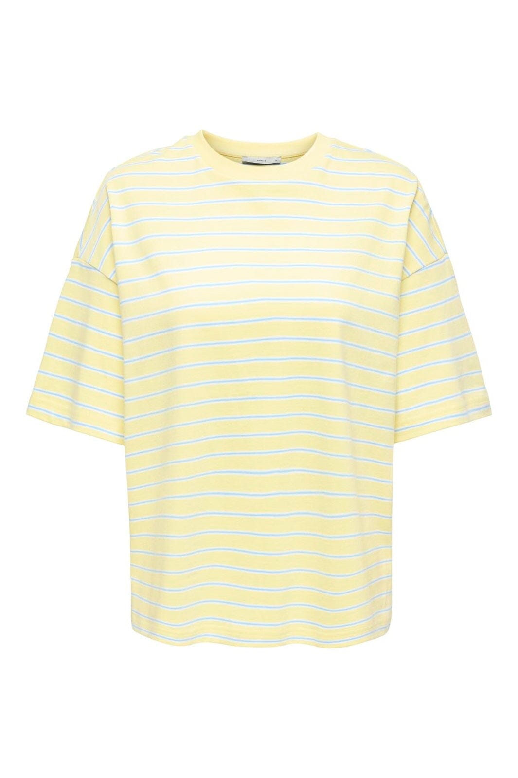 Only - Onllisa Stripe S/S Top - 5190511 Double Cream Cd/ Blue Stripes