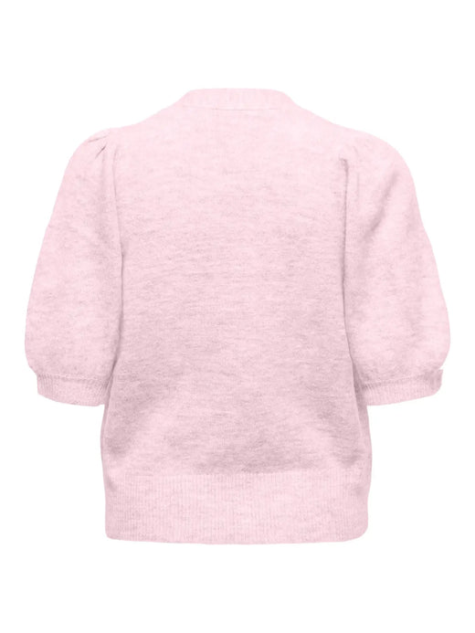 Only - Onlliva V-Neck S/S Cardigan Knt - 4975690 Potpourri Melange Cardigans 