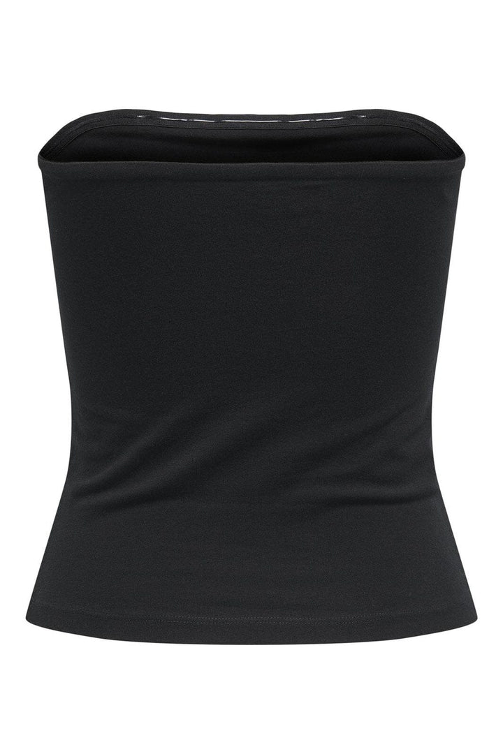 Only - Onllive Love Life Tube Top - 4717129 Black