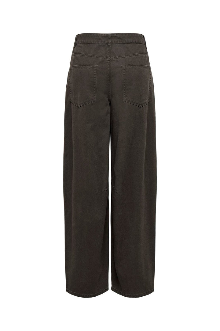 Only - Onlloisa Barrel Pant Ox - 4985242 Coffee Bean