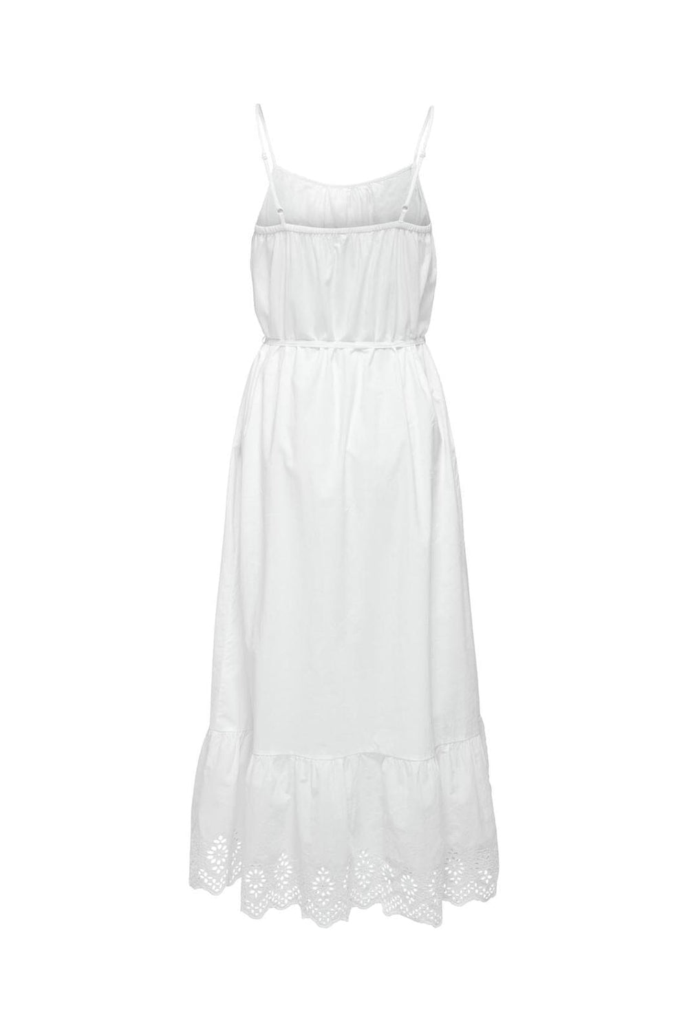 Only - Onllou Life Emb Strap Ankel Dress - 4428013 Bright White