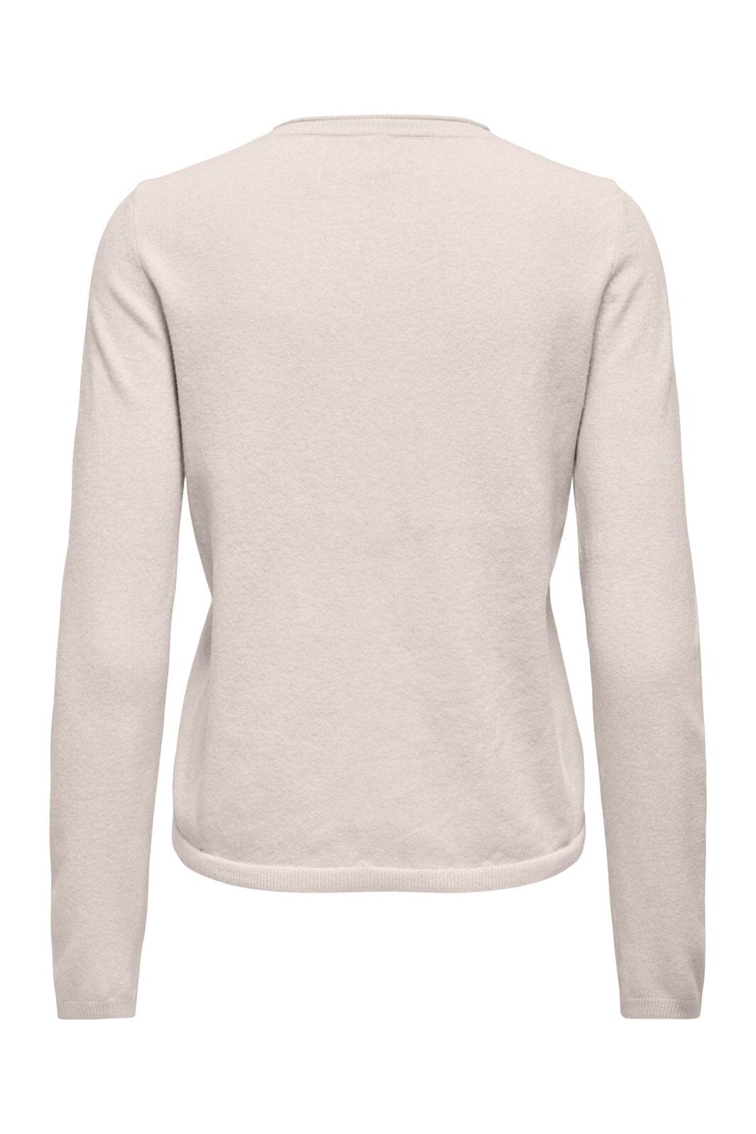 Only - Onlloyal Ls O-Neck Button Cardi Knt - 4986401 Moonbeam Melange