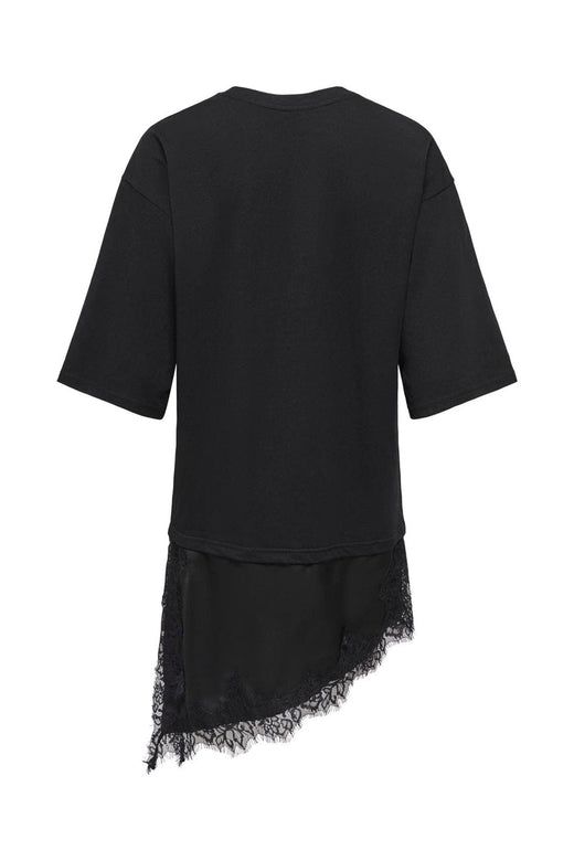 Only - Onlmadelyn S/S Lace Top - 5128362 Black Black Lace