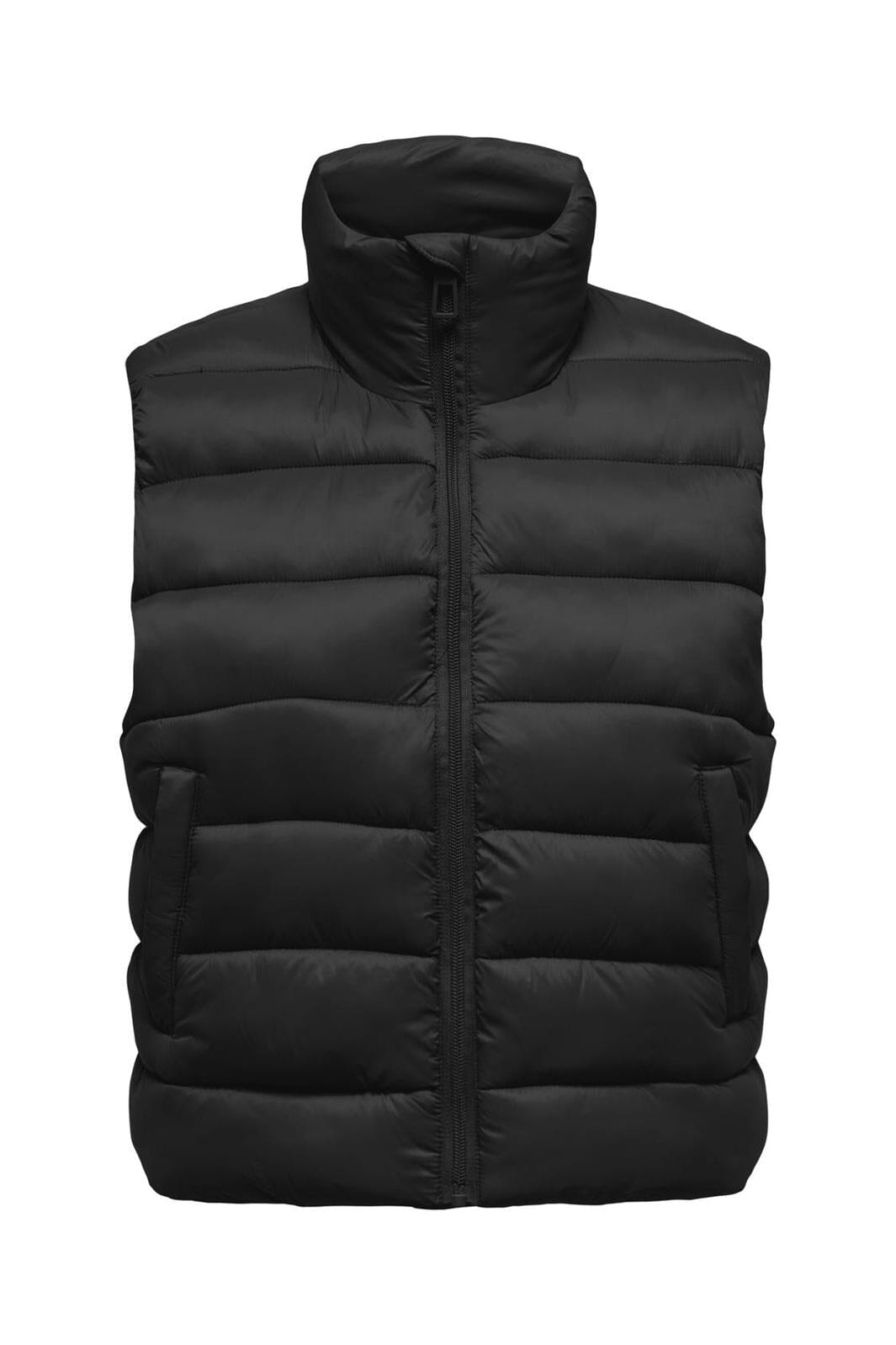 Only - Onlmadie Quilted Waistcoat Cc - 4456064 Black