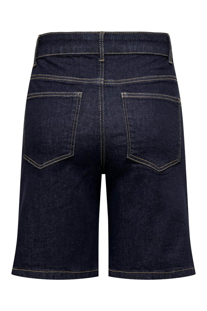 Only - Onlmadison Blush Shorts Cro - 4968659 Dark Blue Denim Rinse