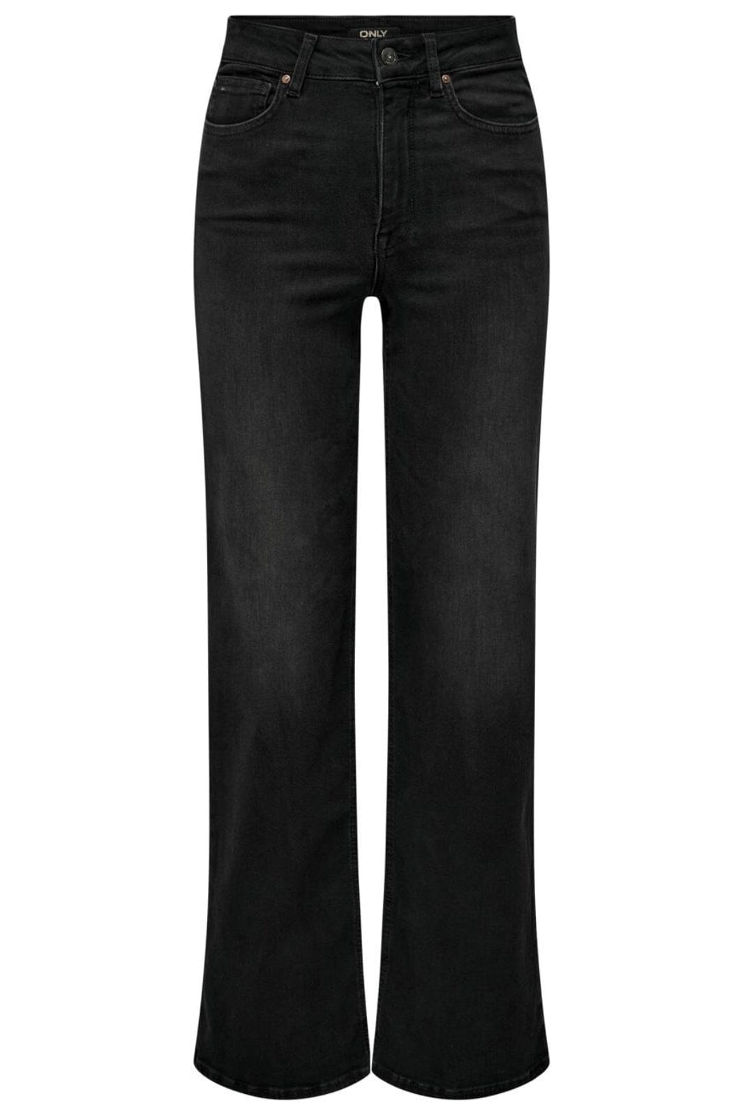 Only - Onlmadison Blush Wide Cro099 - 4283326 Washed Black Jeans 