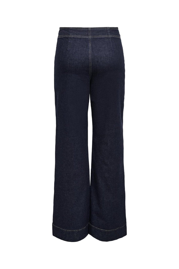 Only - Onlmadison Wide Buckle Db Gua - 4977036 Dark Blue Denim
