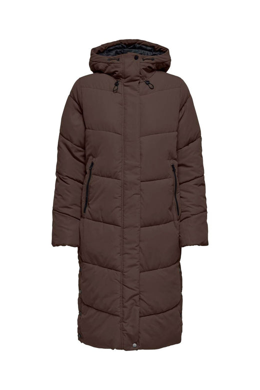 Only - Onlmaggi Long Puffer Cc - 5100374 Chocolate Brown