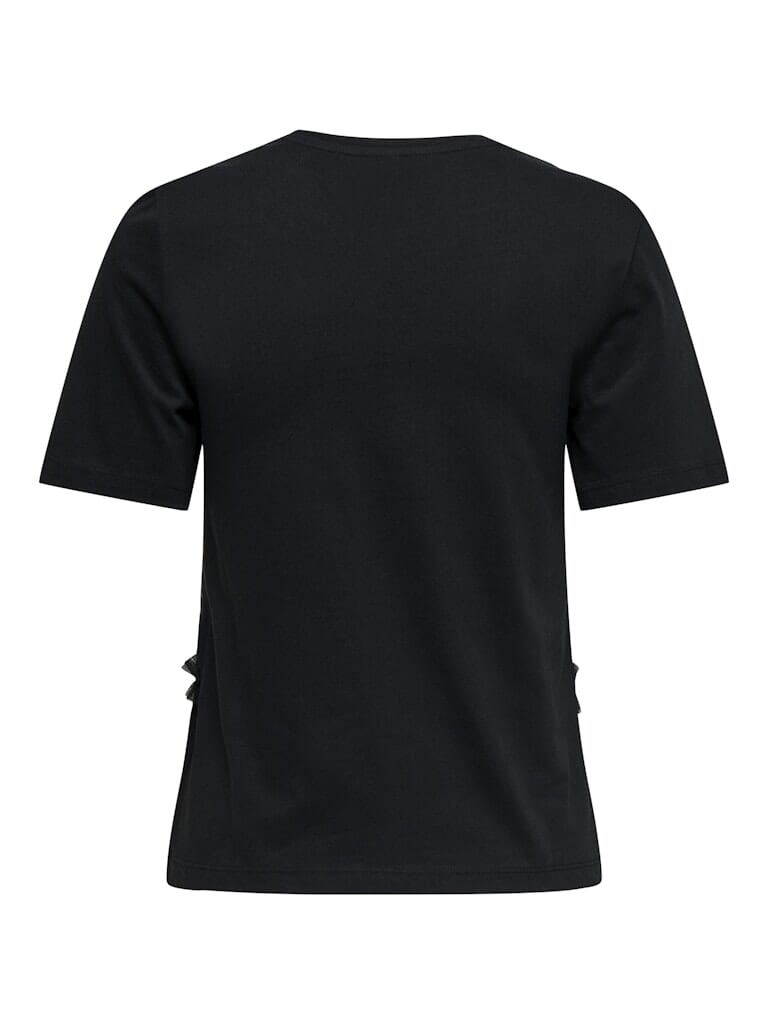Only - Onlmalija Life S/S O-Neck Top Box - 4896206 Black Black Singlet T-shirts 