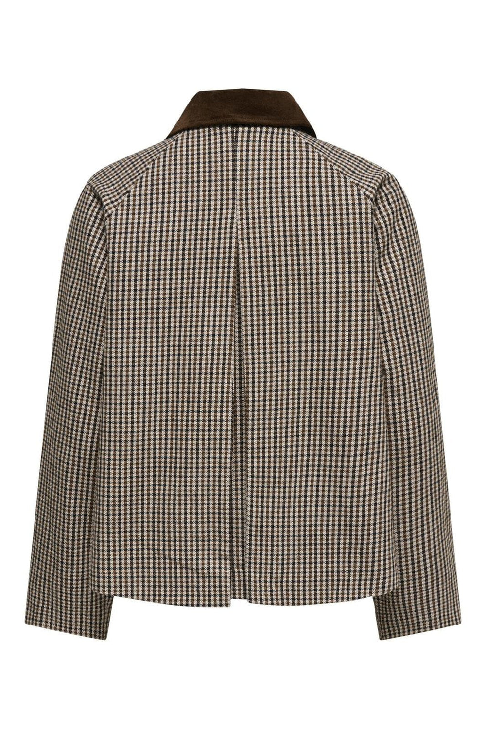 Only - Onlmanilla Check Jacket - 4971492 Moonlight Small Checks/ Brown & Black