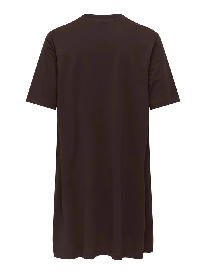 Only - Onlmara S/S Pocket Dress - 5047606 Chocolate Torte Kjoler 