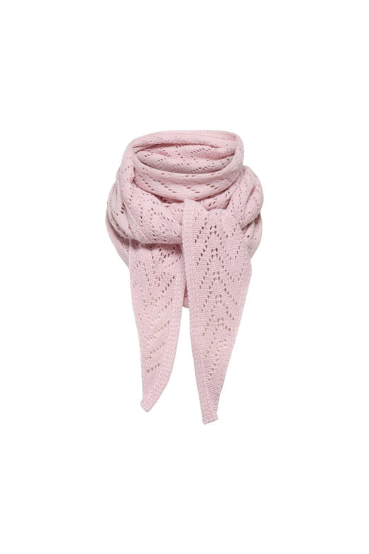 Only - Onlmarie Pointelle Triangle Scarf Cc Acc - 5034345 Pale Lilac