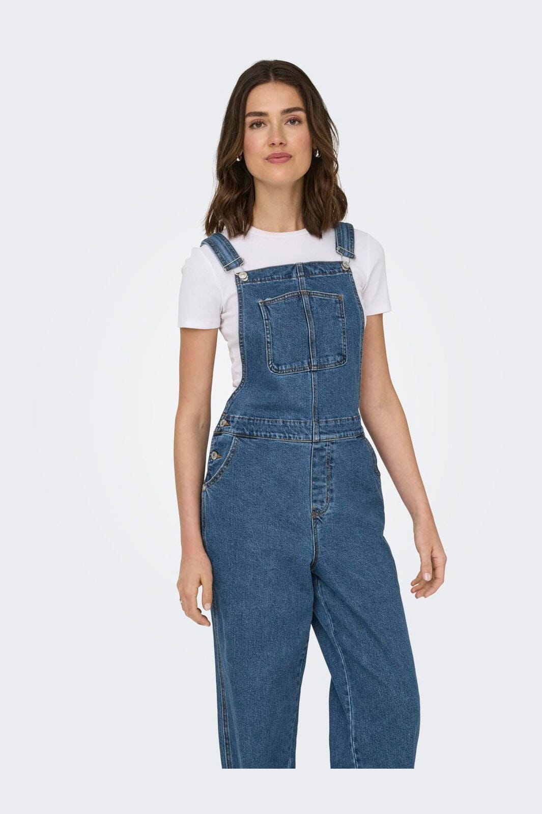 Only - Onlmascha Overall Wide Mae - 4802323 Medium Blue Denim