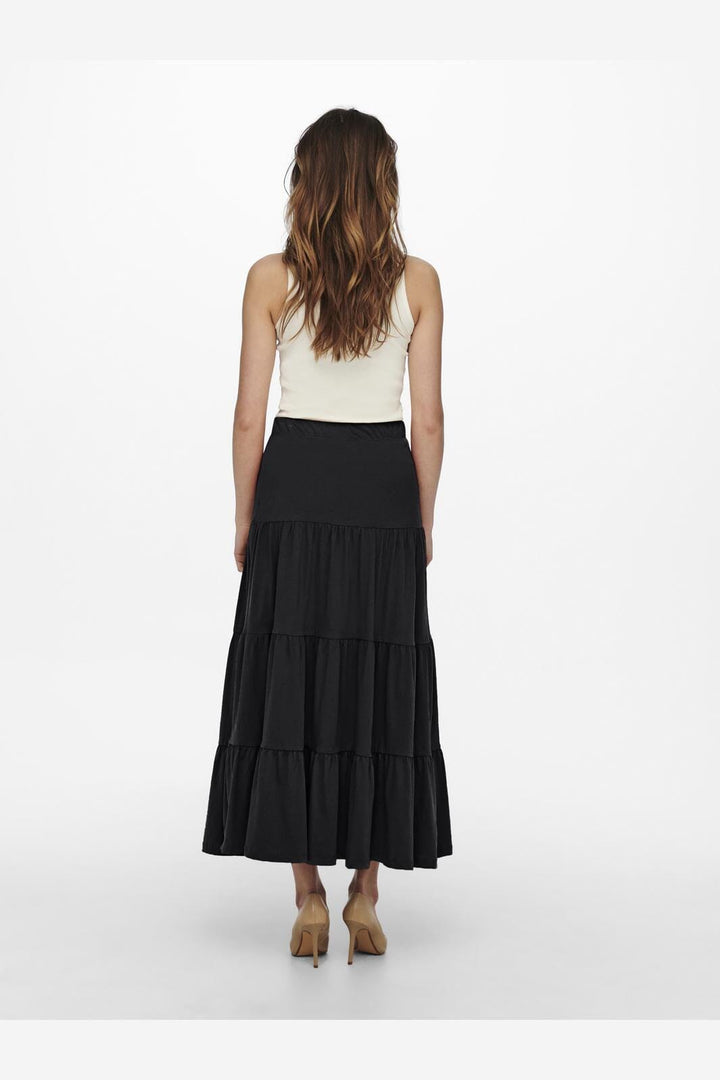 Only - Onlmay Life Maxi Skirt - 3583283 Black