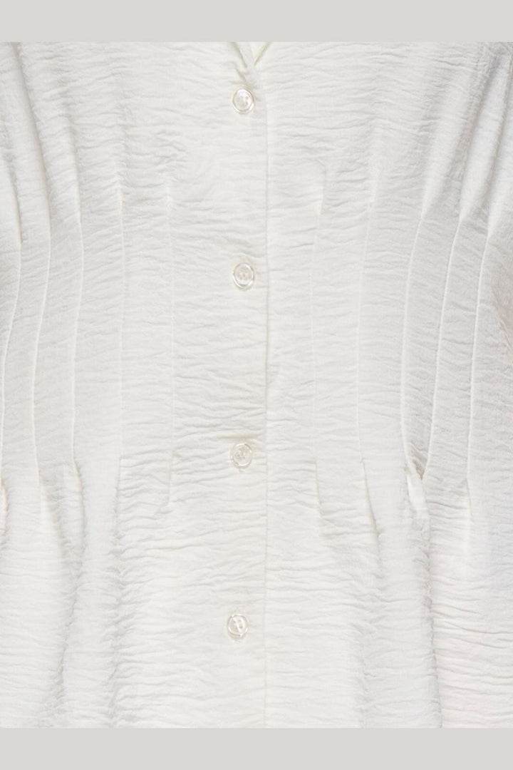 Only - Onlmette Waist Fit Ss Shirt - 4999027 Cloud Dancer