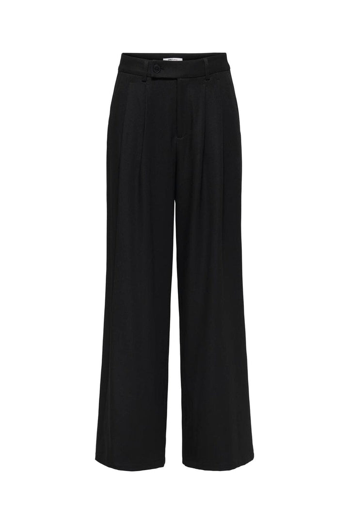 Only - Onlmiles Pleat Wide Pant Tlr - 5177006 Black