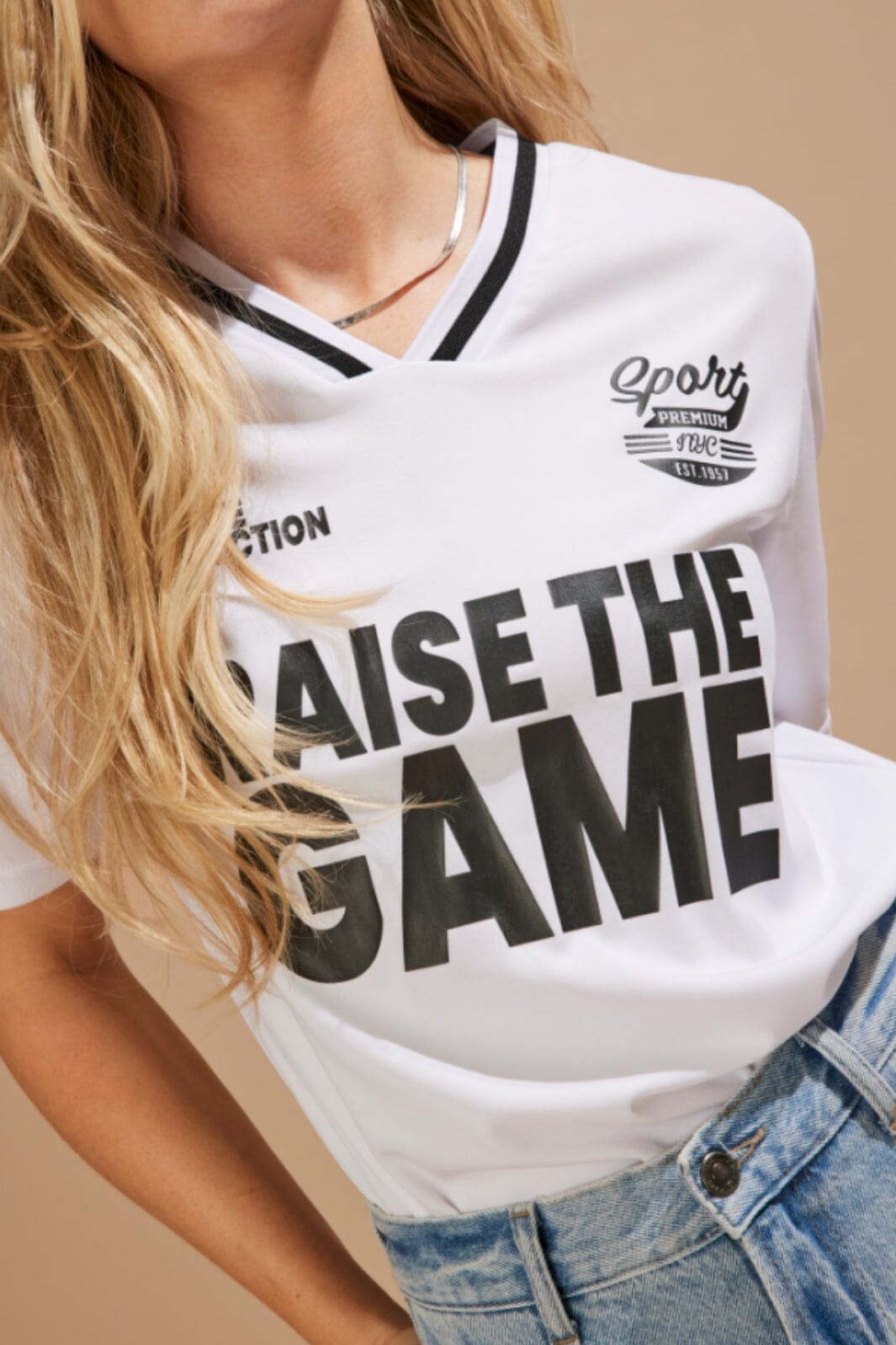 Only - Onlnadine S/S Top Box - 4736624 Bright White Game T-shirts 