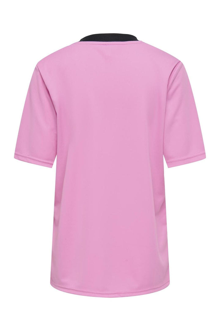 Only - Onlnadine S/S Top Box - 4736625 Fuchsia Pink Sporty
