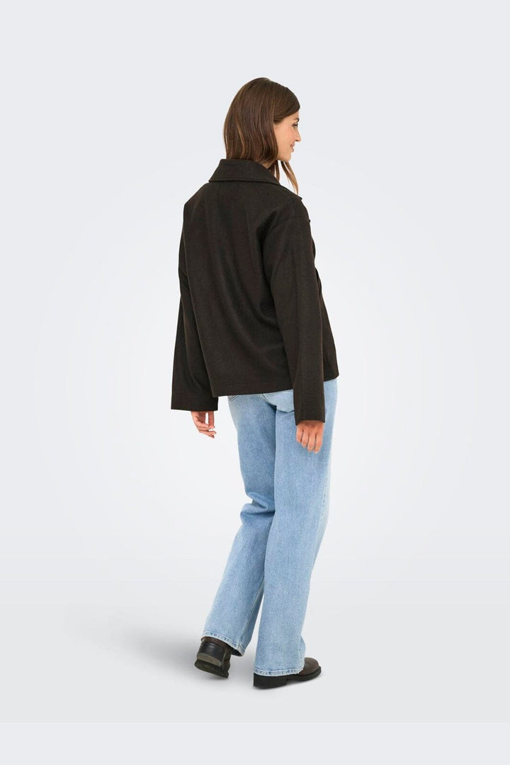 Only - Onlnancy Jacket - 4967041 Chocolate Torte Melange