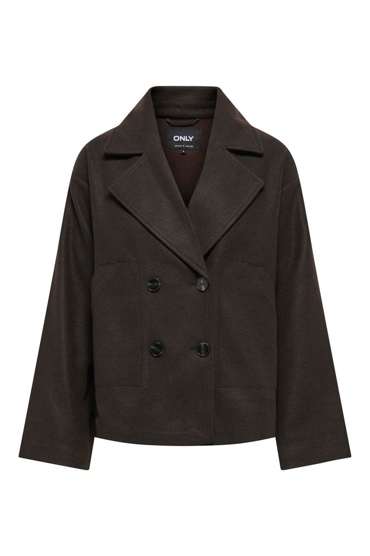 Only - Onlnancy Jacket - 4967041 Chocolate Torte Melange