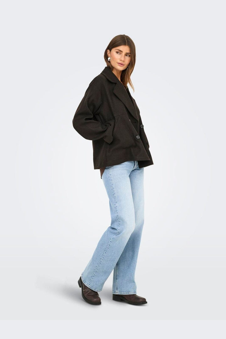 Only - Onlnancy Jacket - 4967041 Chocolate Torte Melange