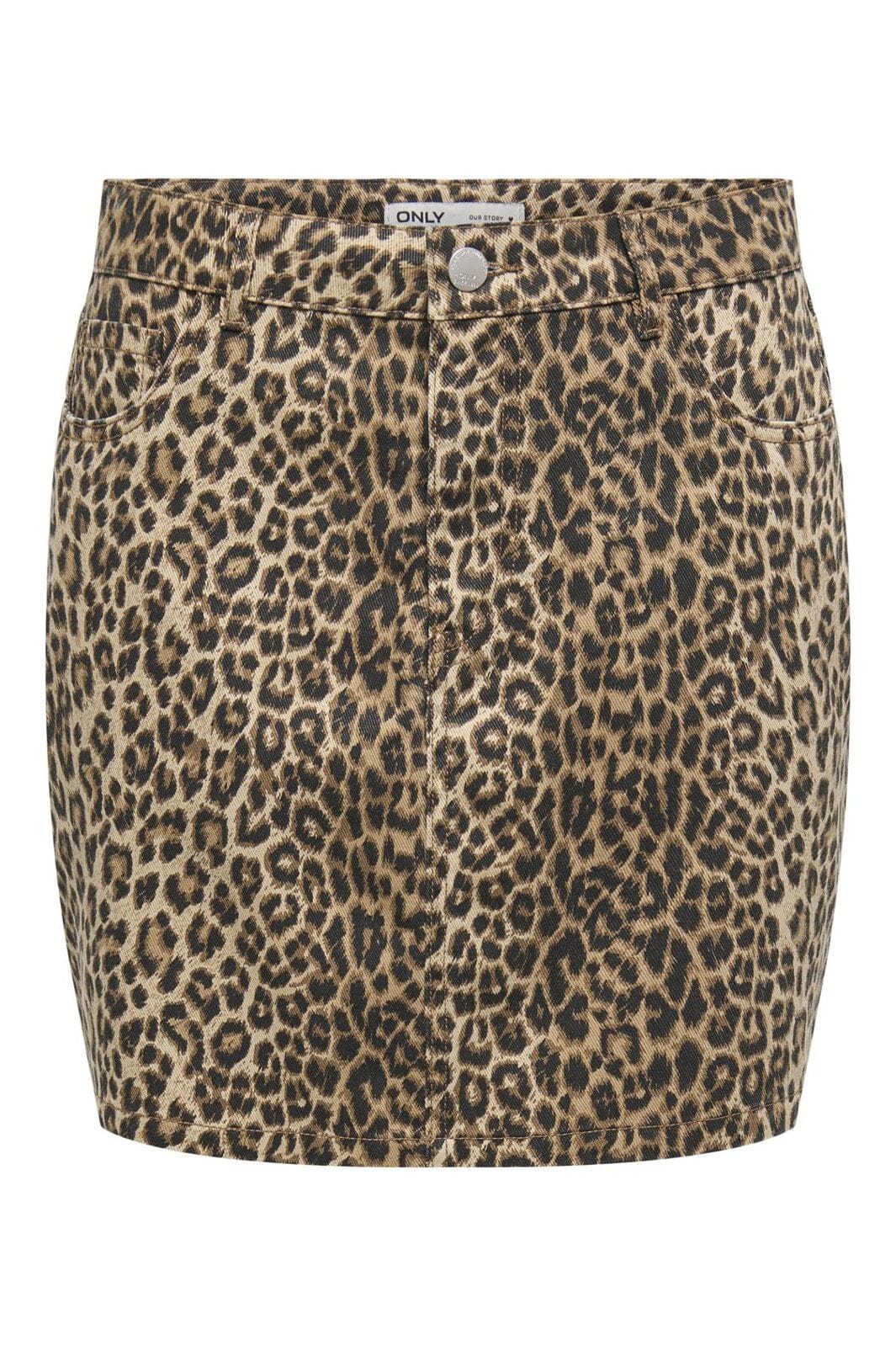 Only - Onlnaomi Skirt - 4848063 Toasted Coconut Leo