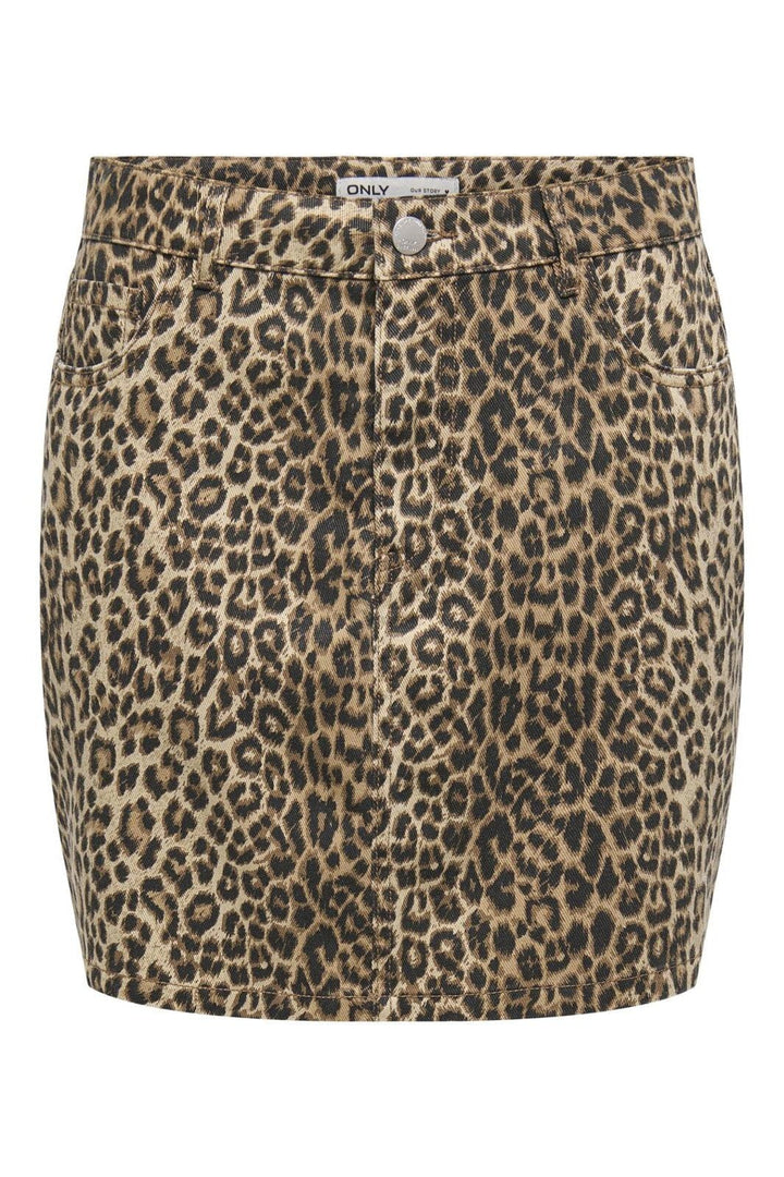 Only - Onlnaomi Skirt - 4848063 Toasted Coconut Leo