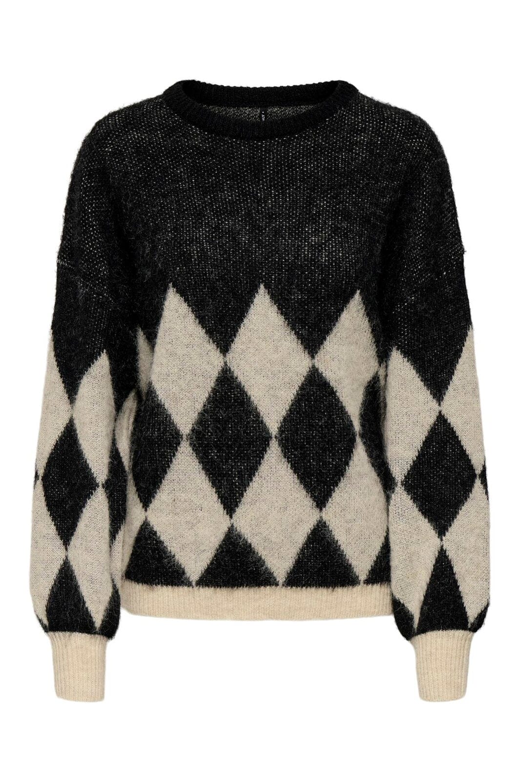 Only Noeme JQ LS Life Cardi V-Neck Strik Night Sky/Cocoa Créme/Biscotti Melange I Me & Eliza Only Noeme JQ LS Life Cardi V-Neck Strik Night Sky/Cocoa Créme/Biscotti Melange I Me & Eliza