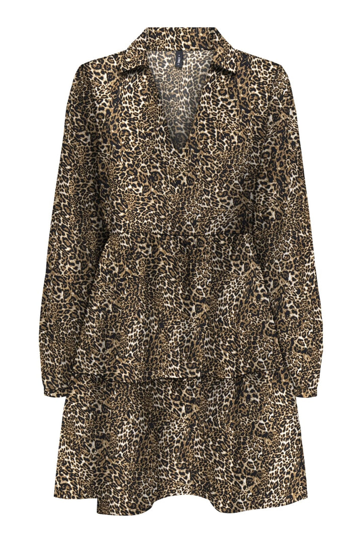 Only - Onlnova Life Elite L/S Maggie Dress - 4871533 Sierra 703 Breaker Leo Kjoler 