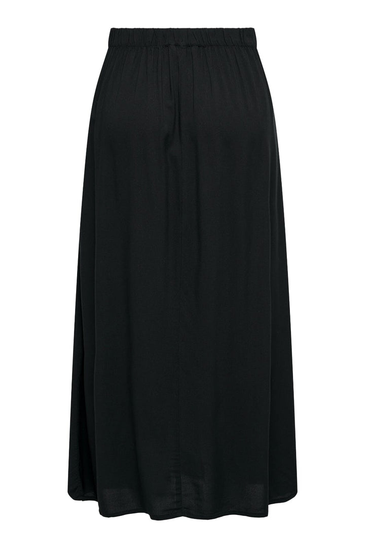 Only - Onlnova Life Vis Button Skirt Solid - 3586254 Black