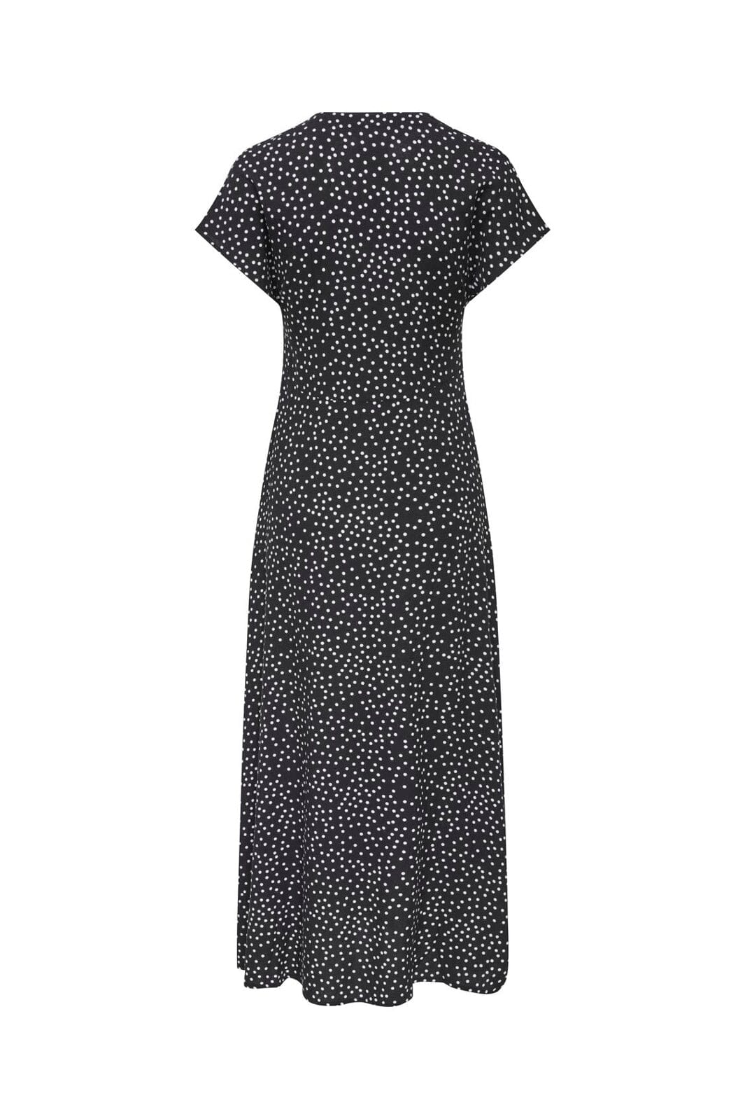 Only - Onlnova Life Vis Mollie Long Dress - 4974125 Black 722 Cool Dots