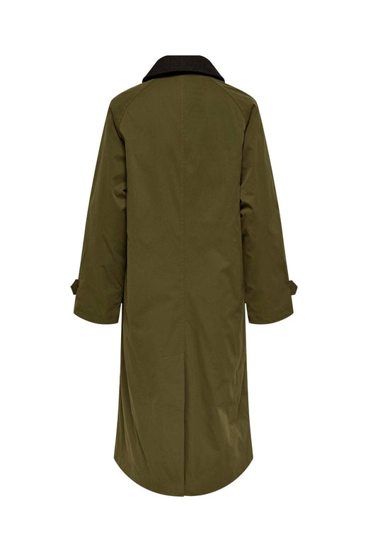 Only - Onlorchid Cord Mix Coat - 5020240 Dark Olive Chocolate Torte