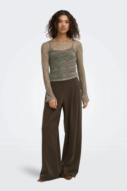 Only - Onlpalino Wide Pleat Pant Tlr - 5116274 Delicioso Bukser 
