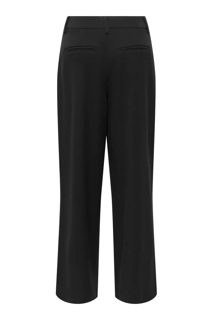 Only - Onlpalino Wide Pleat Pant Tlr - 5171717 Black Bukser 