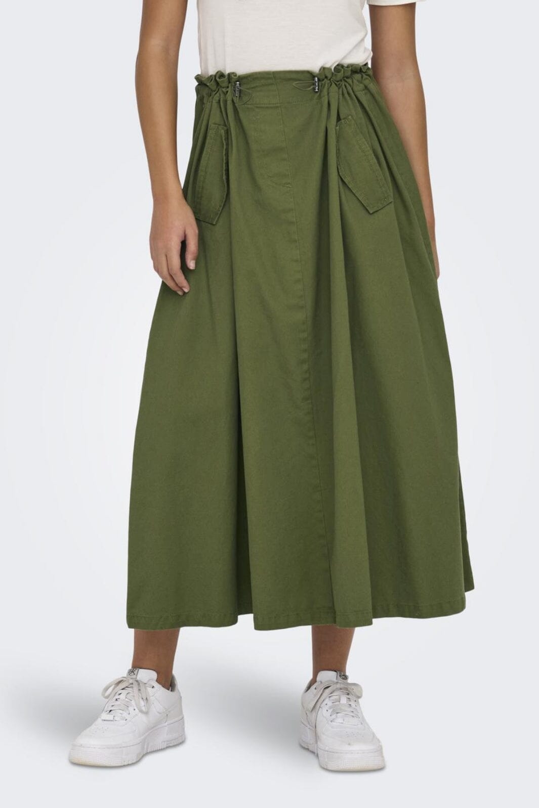 Only - Onlpamala Long Skirt Cc - 4371806 Capulet Olive Nederdele 