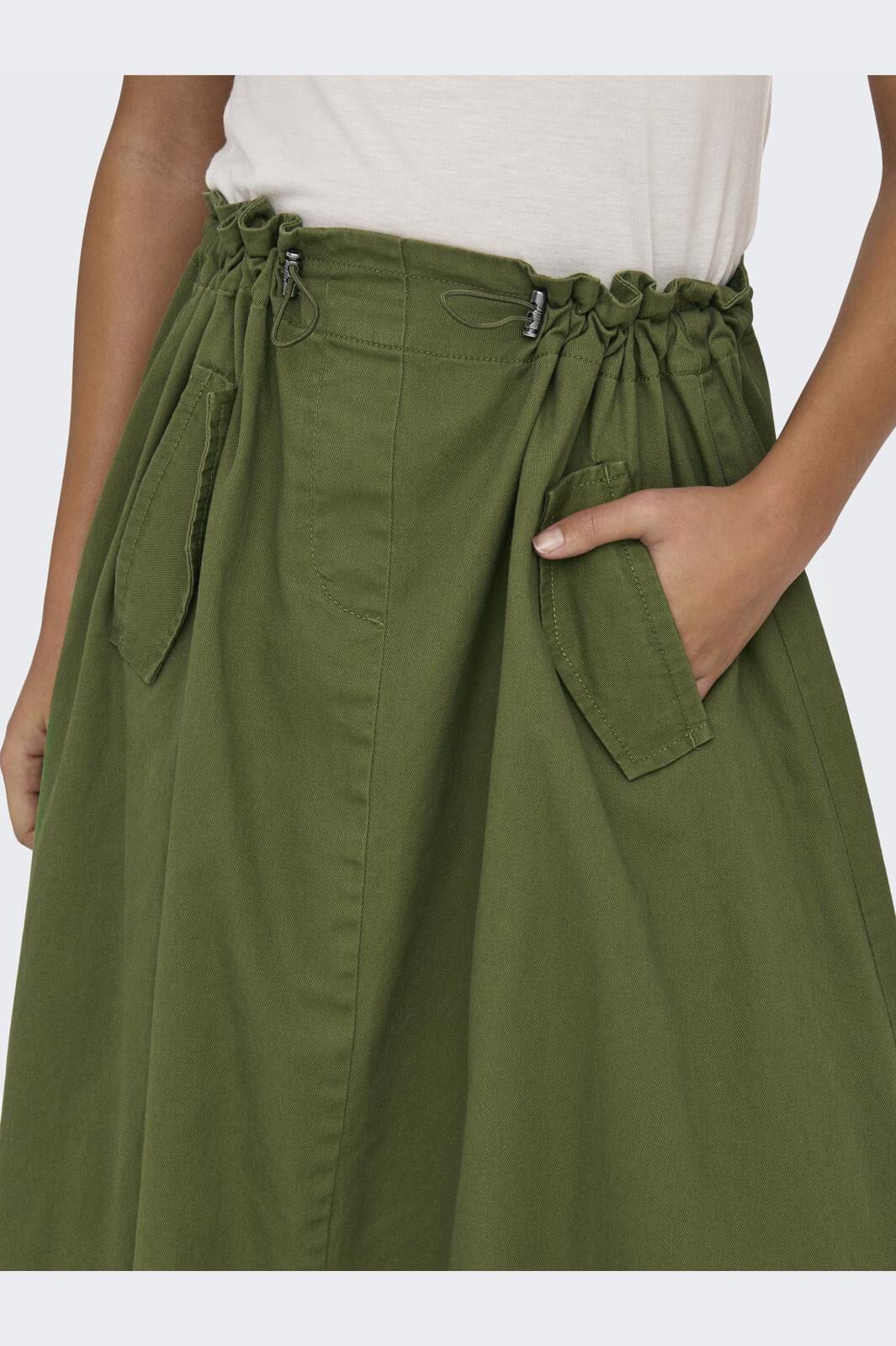 Only - Onlpamala Long Skirt Cc - 4371806 Capulet Olive