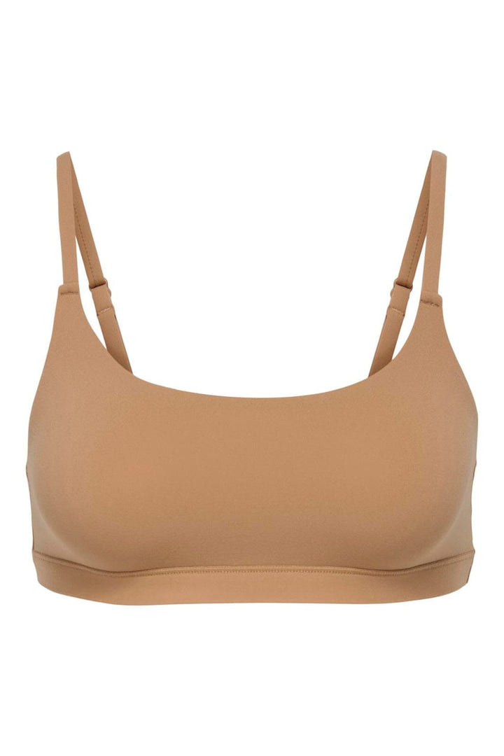 Only - Onlpeachy Scoop Bralette Acc - 4822336 Tawny Birch
