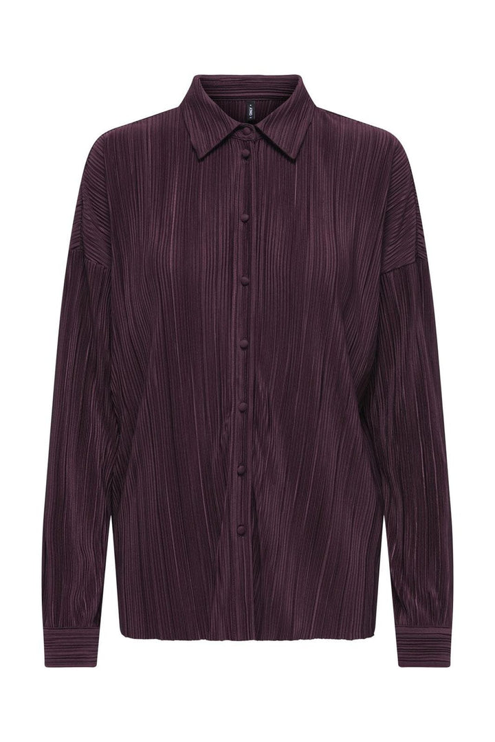 Only - Onlpery L/S Shirt - 4951023 Winetasting