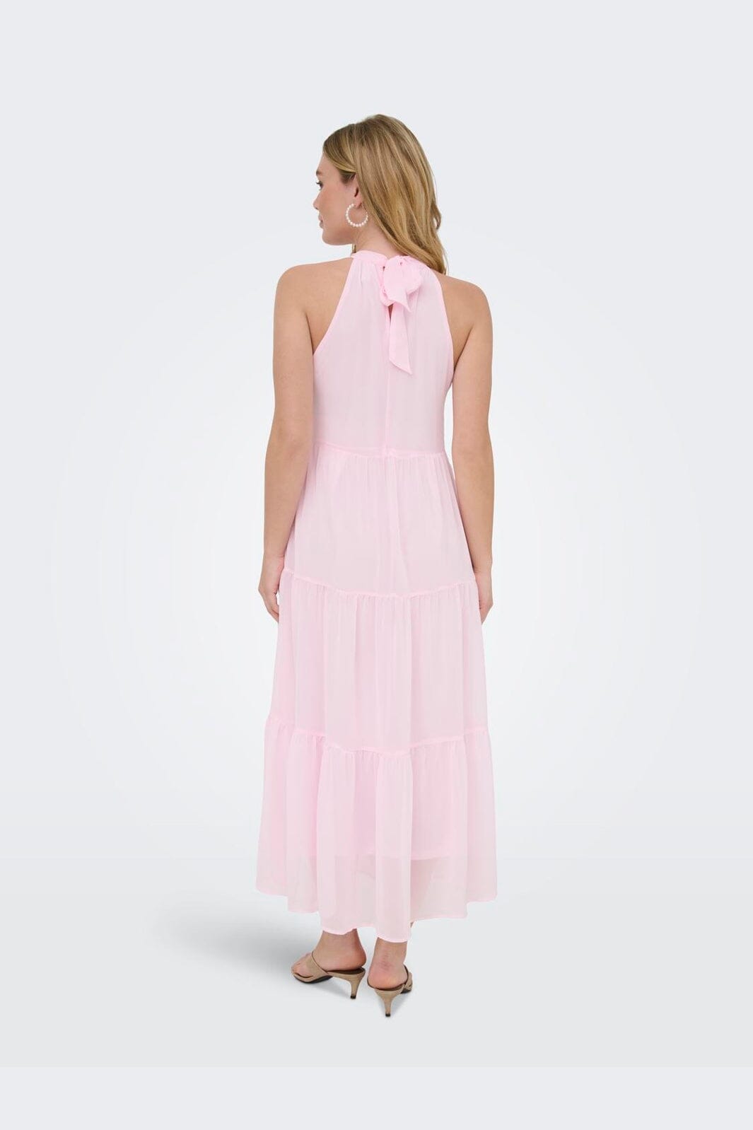 Only - Onlpetra Life Halter Neck Dress - 5092070 Cherry Blossom