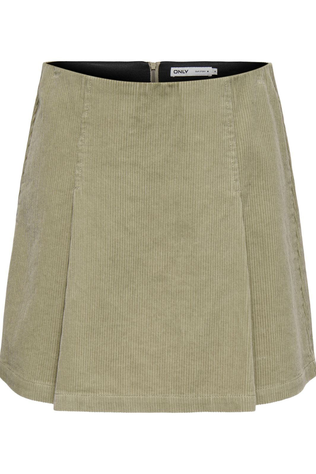Gonna In Velluto A Coste Only – Modello Teak, Elastico In Vita, Taglio Casual
