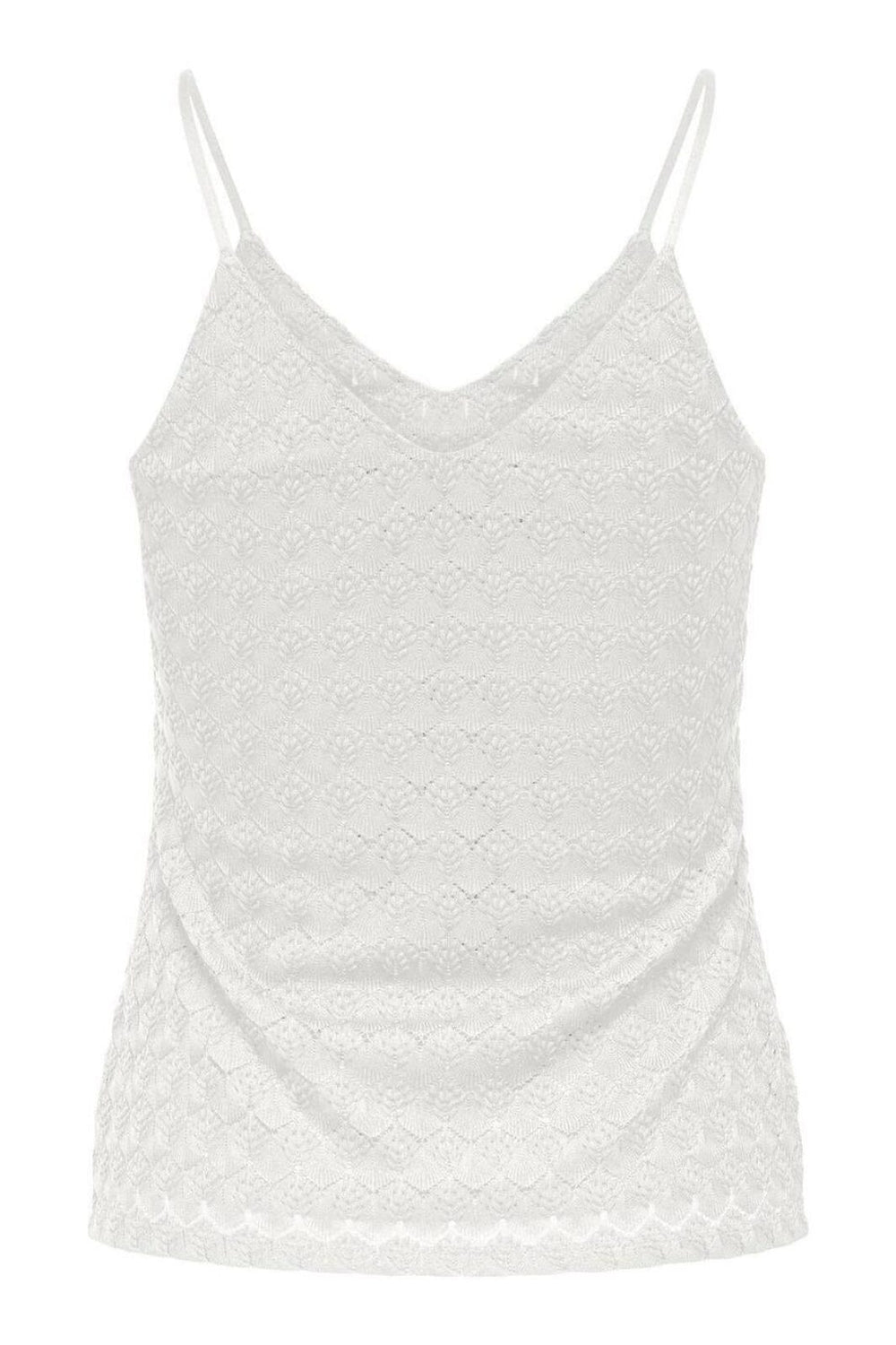 Only - Onlprato S/L Top Moch - 4827821 Cloud Dancer
