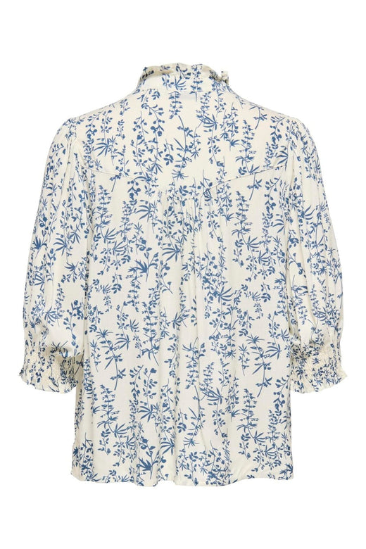 Only - Onlraya 3/4 Shirt - 5096805 Jet Stream Amy Flower