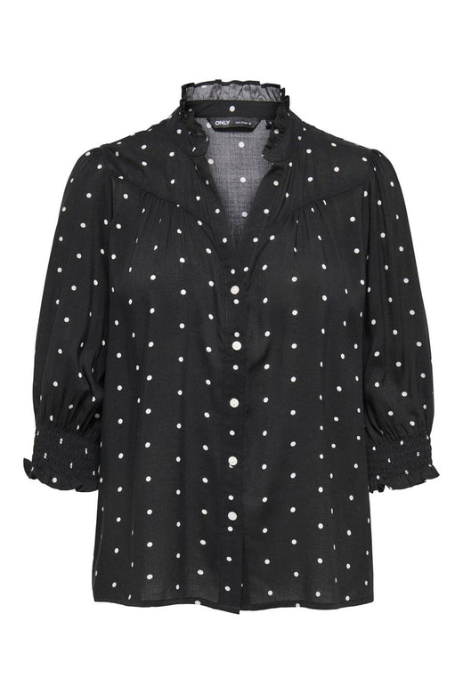 Only - Onlraya 3/4 Shirt - 5096812 Black Cd Dots